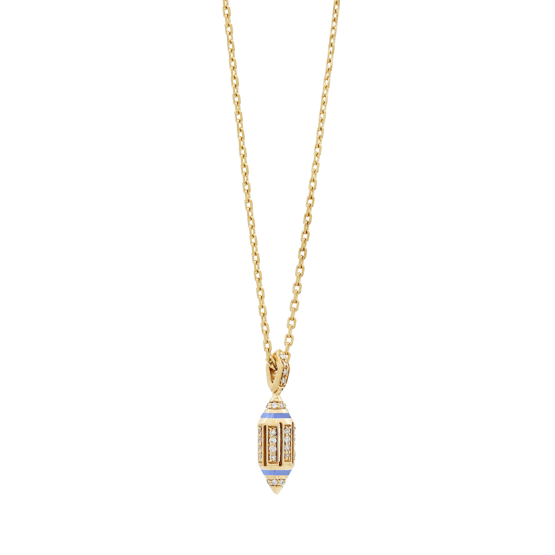 Summer Hues Necklace in Columbian Blue