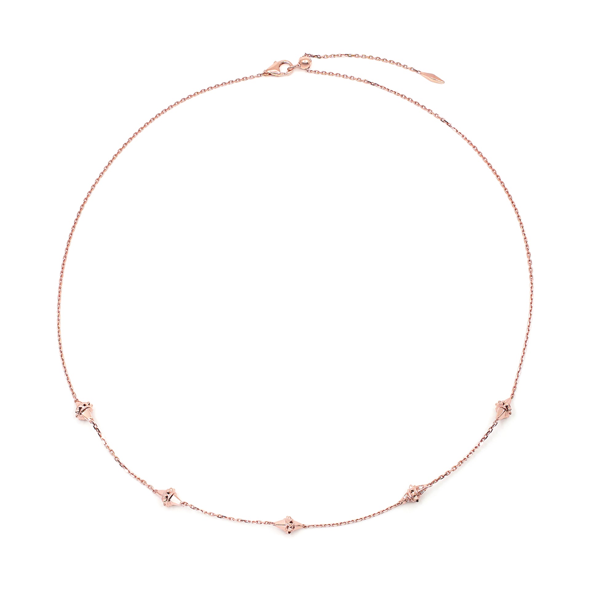 18k Hab El Hayl Origins Choker in Rose Gold with Diamonds