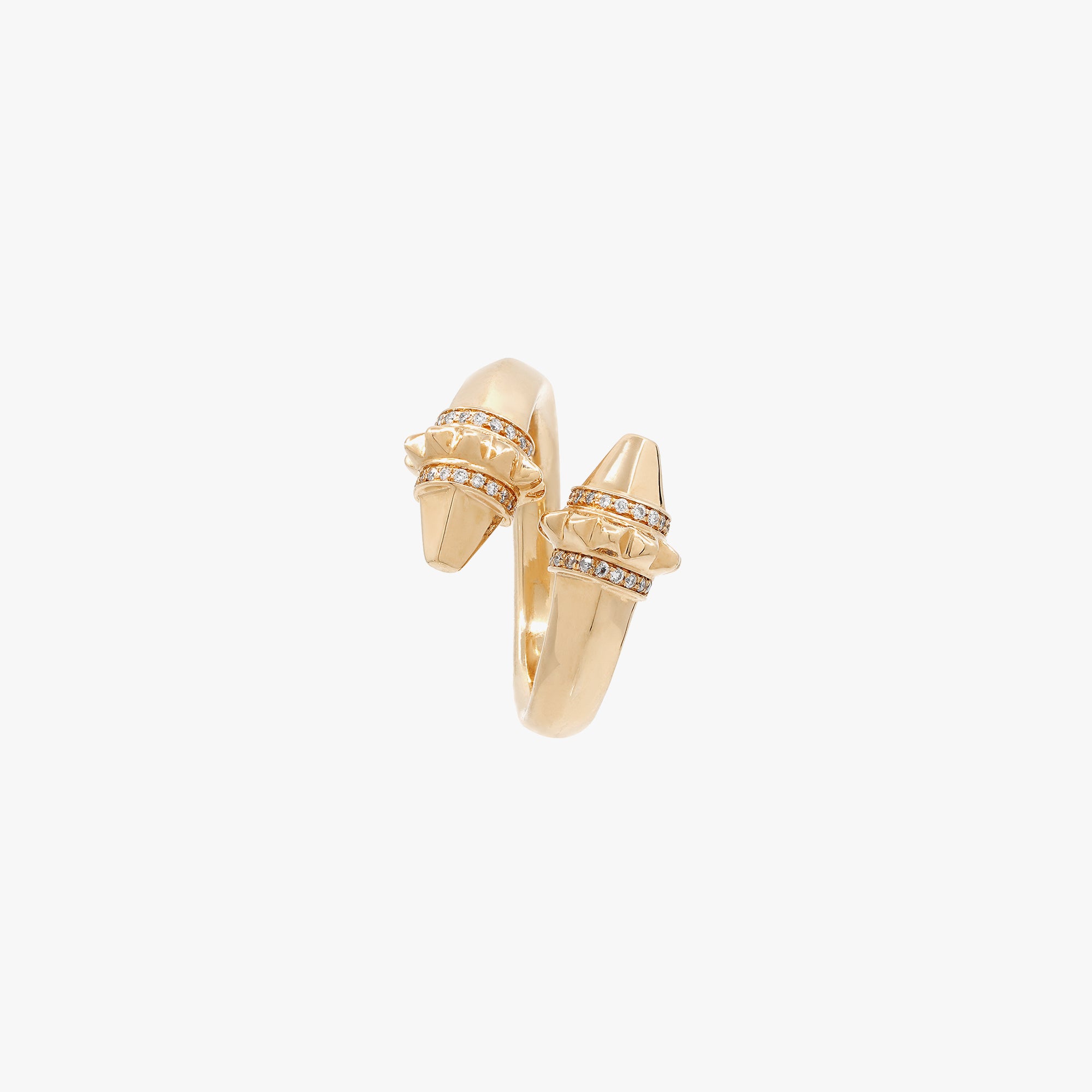 18k Hab El Hayl Origins Ring in Yellow Gold with Diamonds