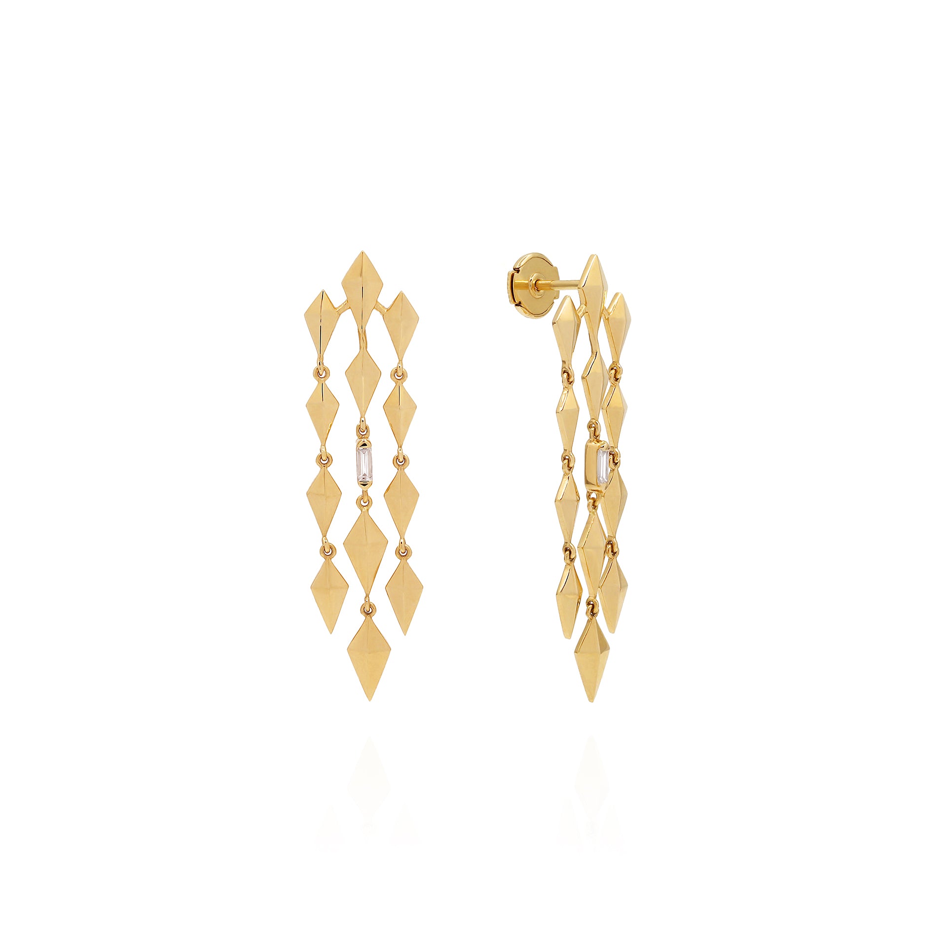 Al Merta’shah Hanging Stud Earrings