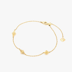 18k Hab El Hayl Origins Bracelet in Yellow Gold with Diamonds