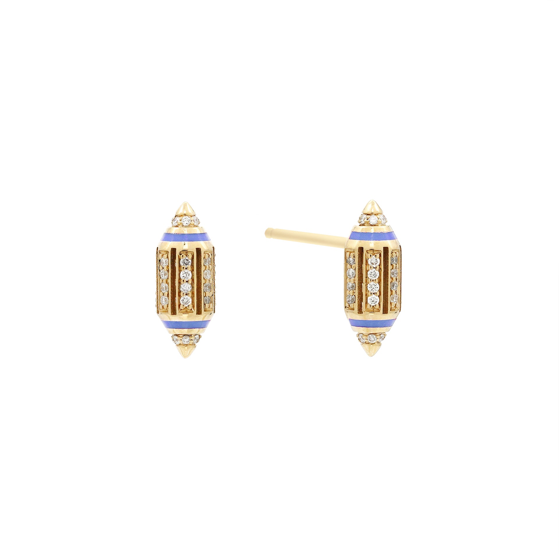 Summer Hues Earrings in Columbian Blue