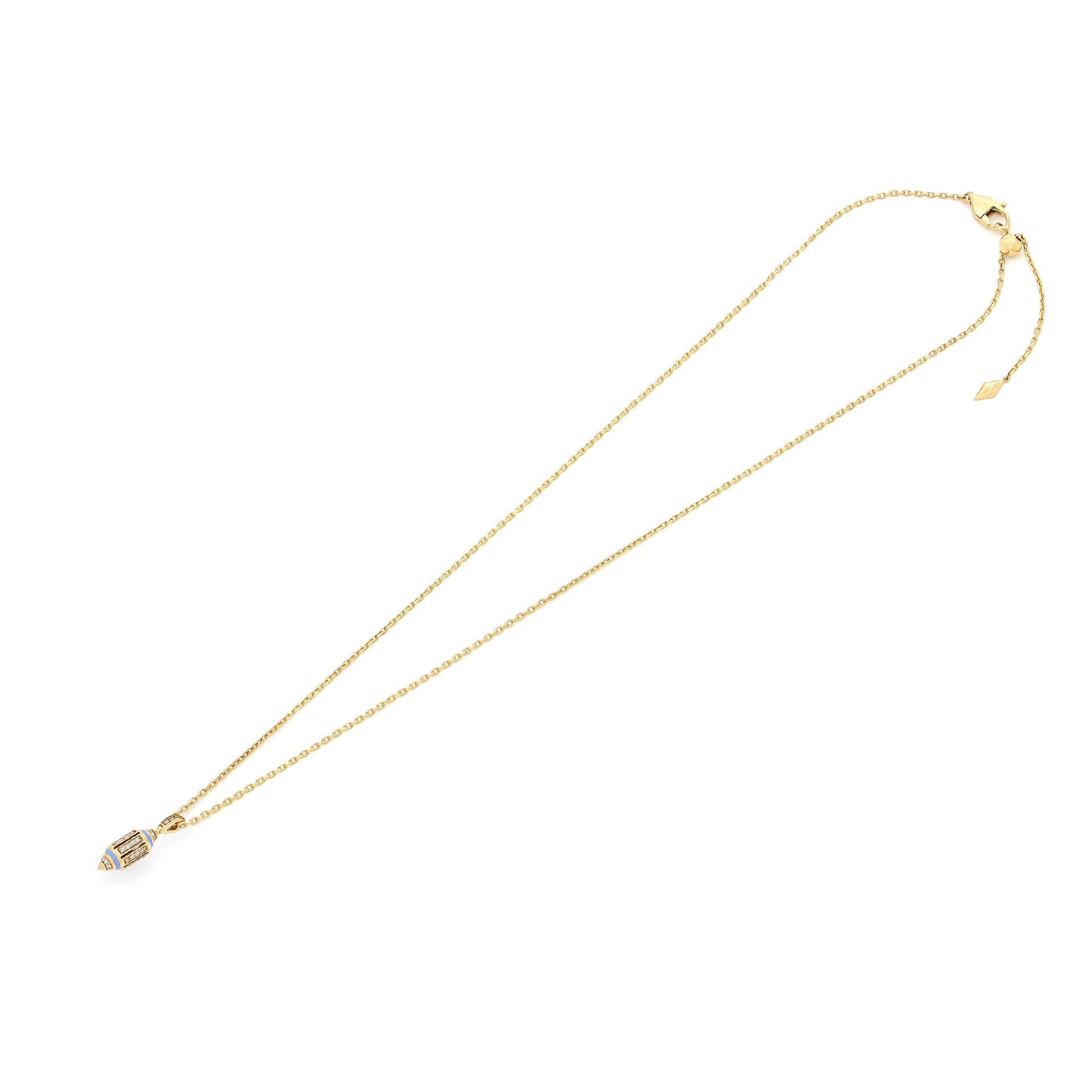 Summer Hues Necklace in Columbian Blue