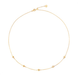 18k Hab El Hayl Origins Choker in Yellow Gold with Diamonds