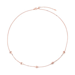 18k Hab El Hayl Origins Choker in Rose Gold with Diamonds