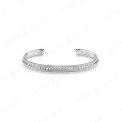 Hab El Hayl Bangle in 18k White Gold