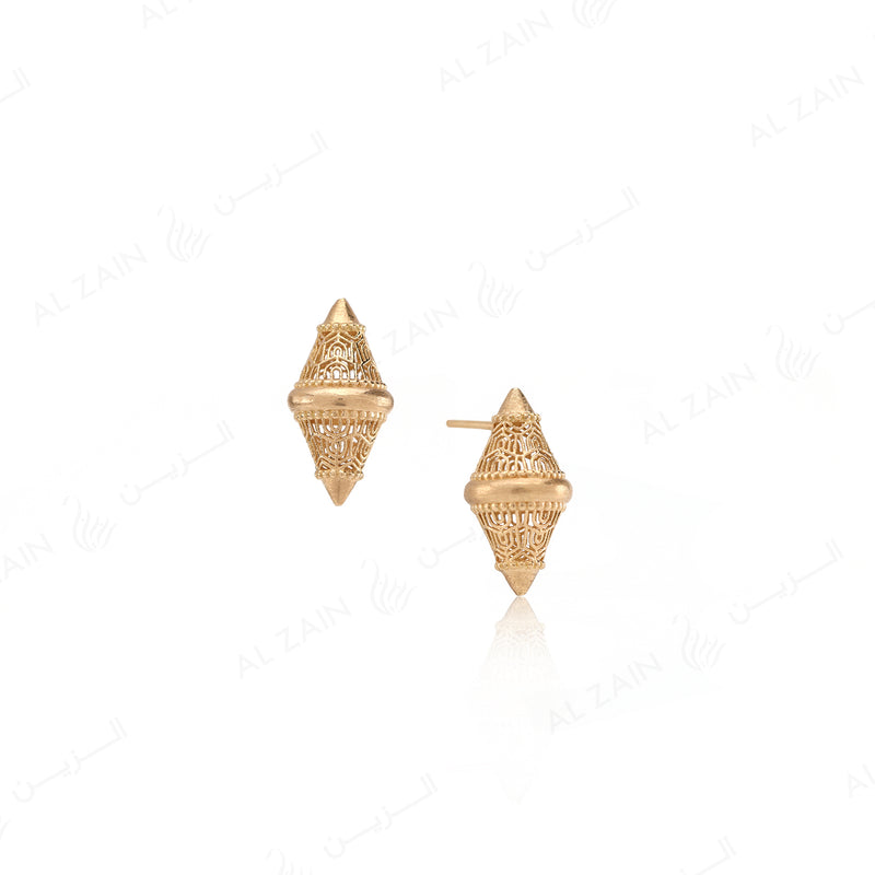 Al Merriyah Earrings in 18k Yellow Gold