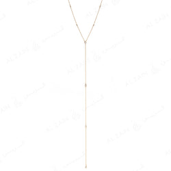 Nina Necklace in Yellow Gold with Diamonds