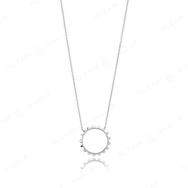 Hab El Hayl 2nd Edition Necklace in White Gold with Diamond