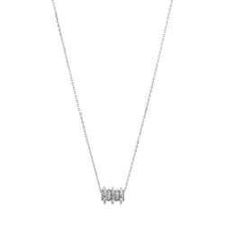 18kHab El Hayl Evolution Necklace in White Gold with Diamonds