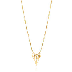Al Merta’shah Narrow Fringe Pendant Necklace