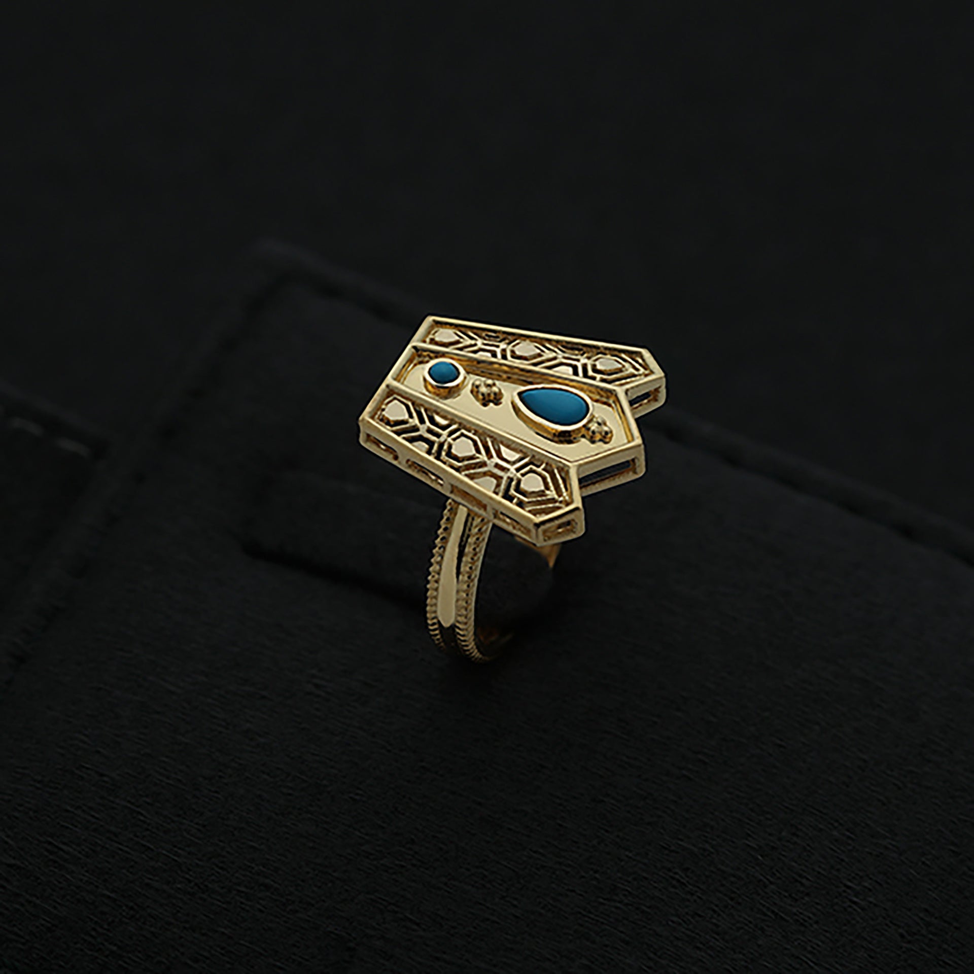 Khatim (PS4508R-TQ) - Al Zain Jewellery