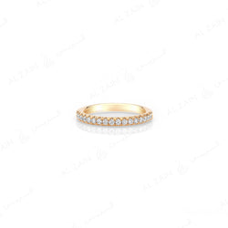 Wedding Band in Yellow Gold