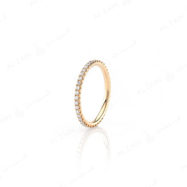Wedding Band in Yellow Gold