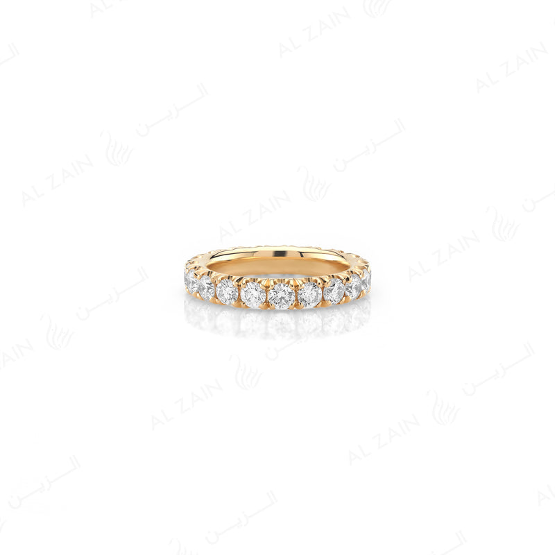 Wedding Band in Yellow Gold