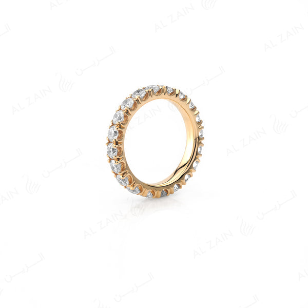 Wedding Band in Yellow Gold