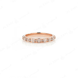 Hab El Hayl 2nd Edition Ring in Rose Gold with Diamonds