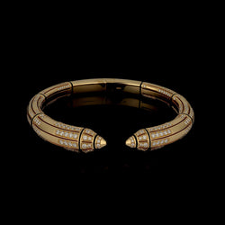 Al Merriyah High Jewellery Yellow Gold Bangle