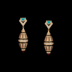 Al Merriyah  Ruby Earrings