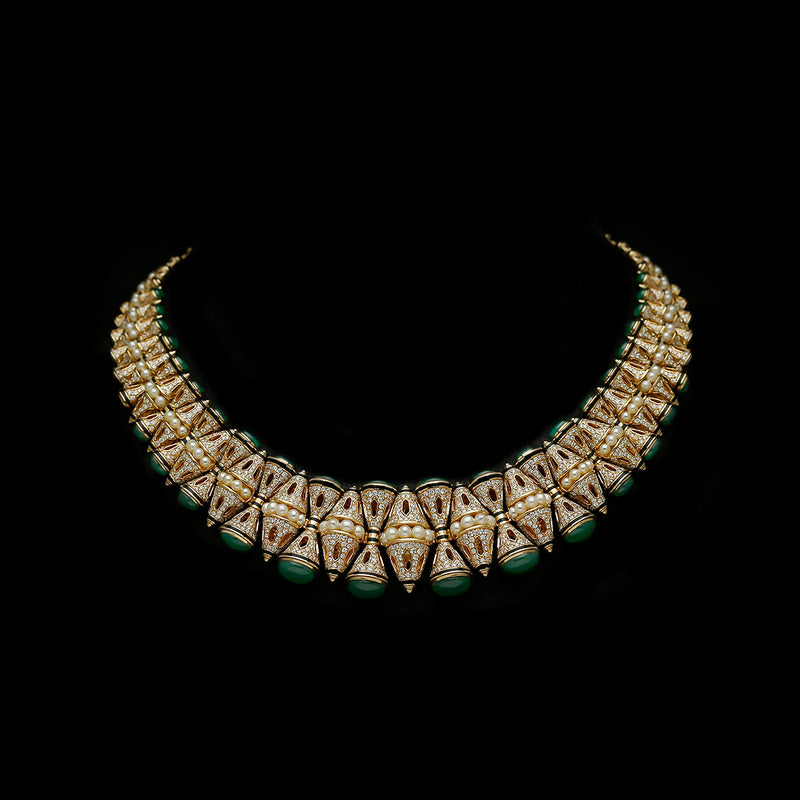 Al Merriyah Emerald Necklace