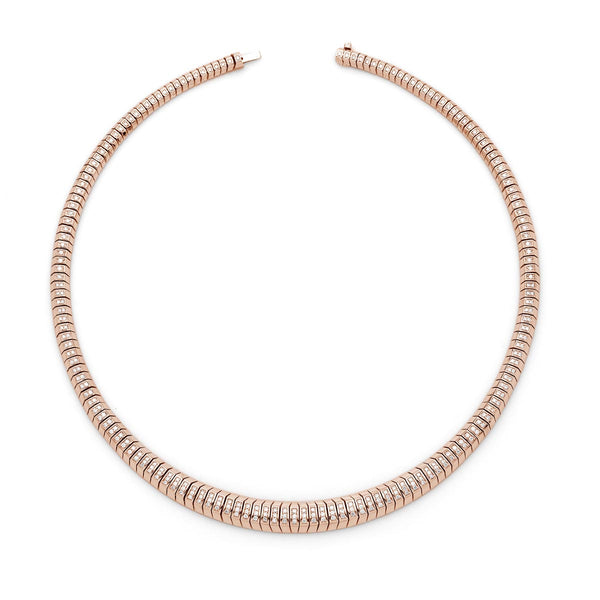 Edge Rose Gold Necklace 1242