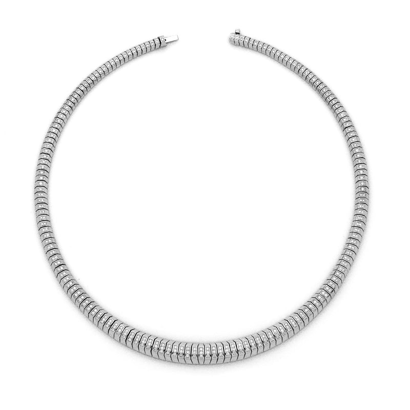 Edge White Gold Necklace 1242