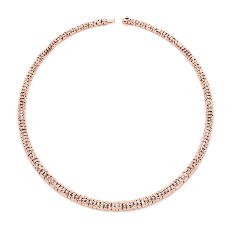 Edge Rose Gold Necklace 1243