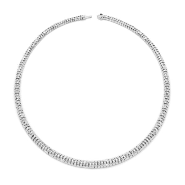 Edge White Gold Necklace 1243