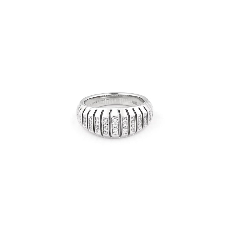 Edge  White Gold Ring 1242