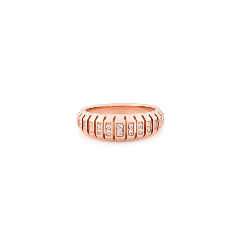 Edge Rose Gold Ring 1243